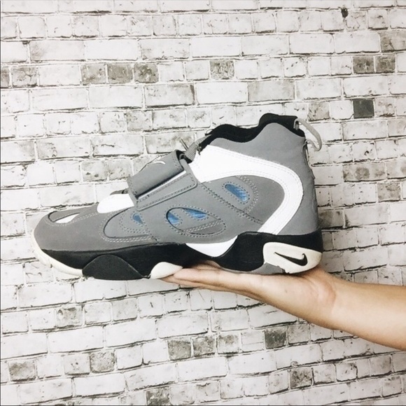 Nike Other - Authentic Gray, Blue, & White Nike Air Athletic Lace Up Sneakers